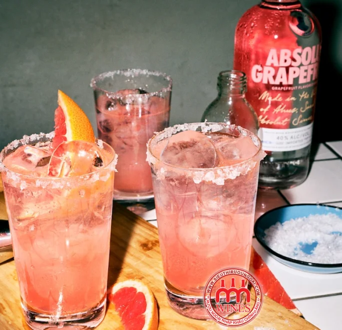 Absolut Grapefruit (Hương Bưởi) 750ML