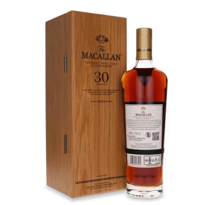 Macallan Sherry Oak 30 Years Old, 2024 Release