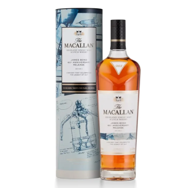 Macallan James Bond 60th Anniversary Decade I