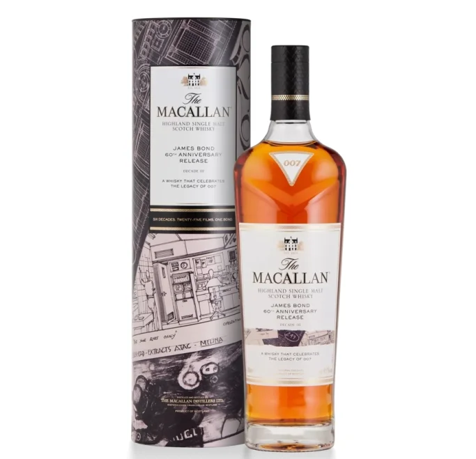 Macallan James Bond 60th Anniversary Decade III