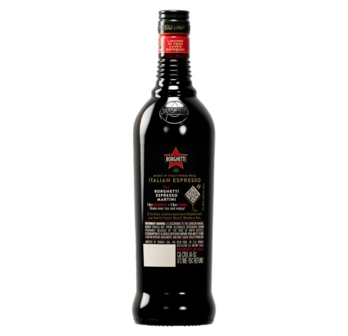 Cafe Borghetti Espresso Liqueur 1000ml