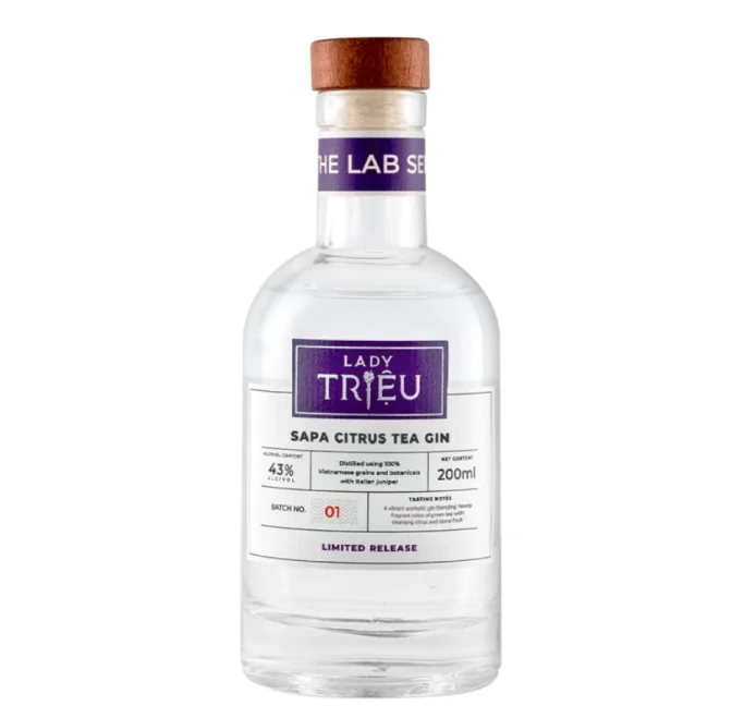 Lady Triệu Sapa Citrus Tea Gin 200ML