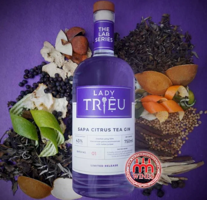 Lady Triệu Sapa Citrus Tea Gin 200ML