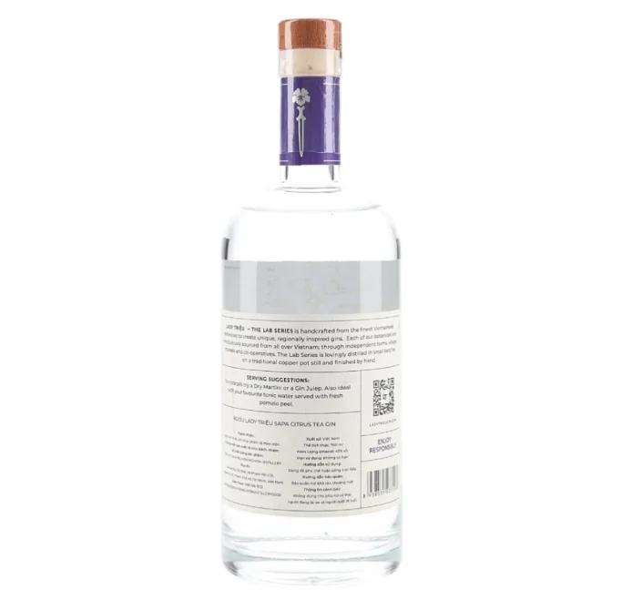Lady Triệu Sapa Citrus Tea Gin 750ML