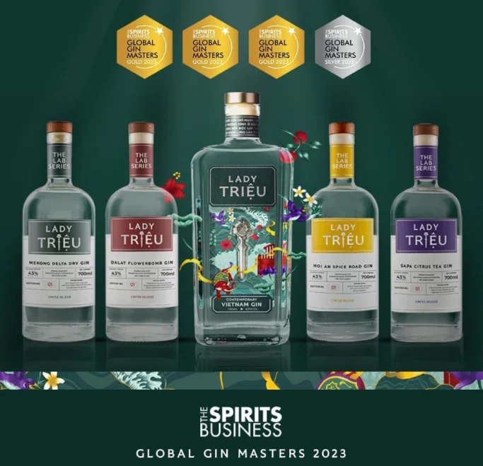 Lady Trieu Contemporary Vietnam Gin