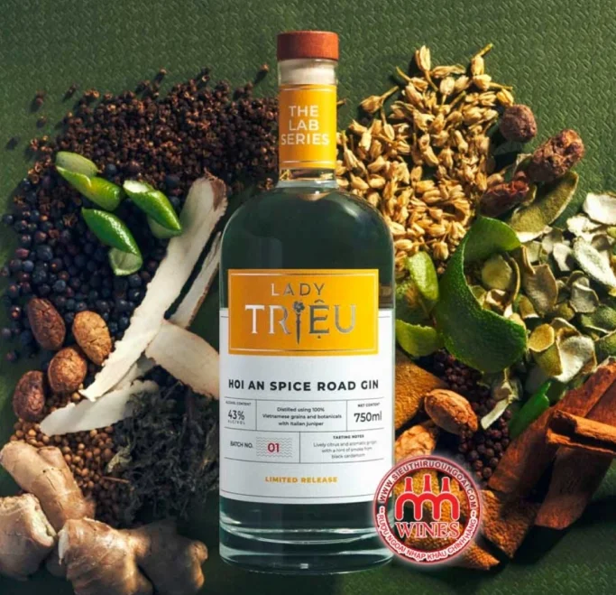 Lady Trieu Hoi An Spice Road Gin 200ml