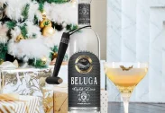 BELUGA GOLD LINE Hộp da búa 750ml