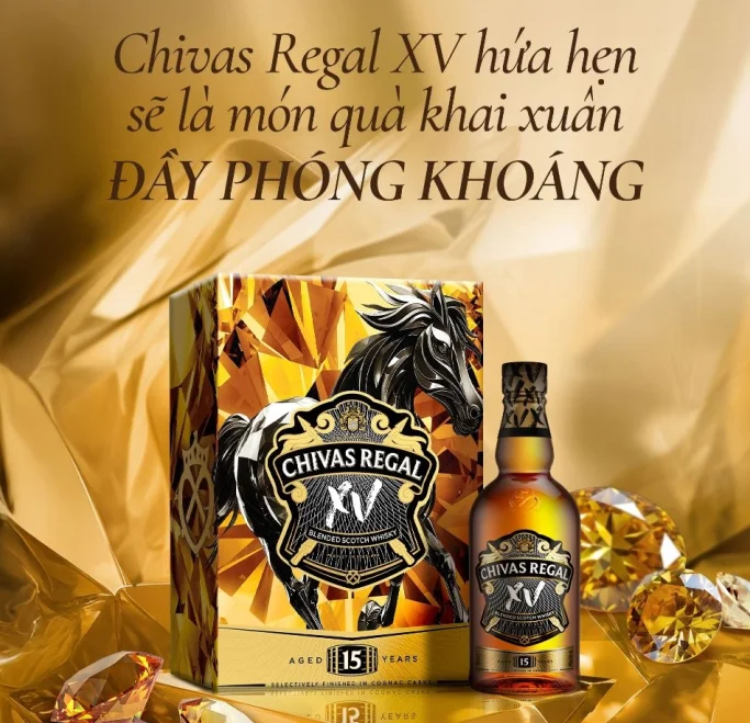 Chivas Regal XV (15YO) Gift box F26