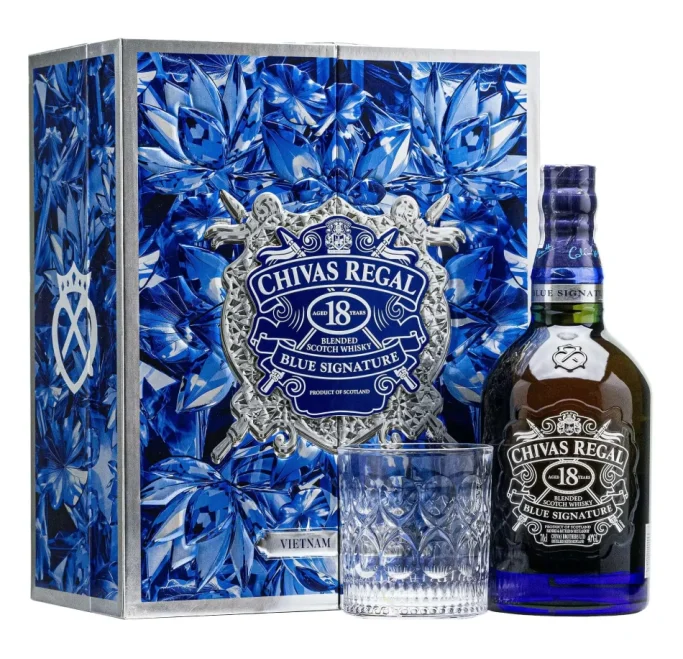 Chivas Regal 18YO Blue Signature Gift F26