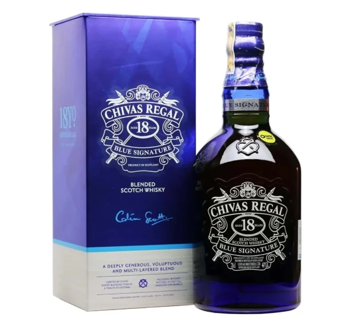 Chivas 18 năm (YO) Blue Signature