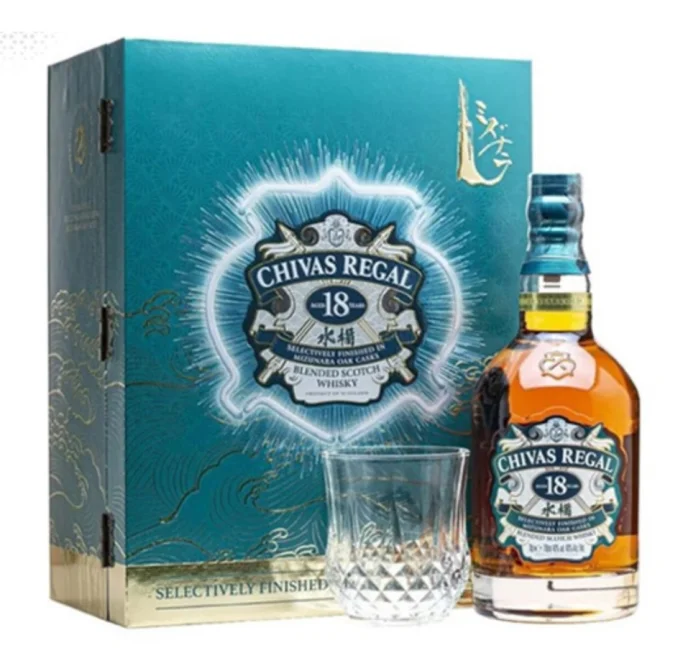 Chivas Regal 18YO Mizunara Gift box