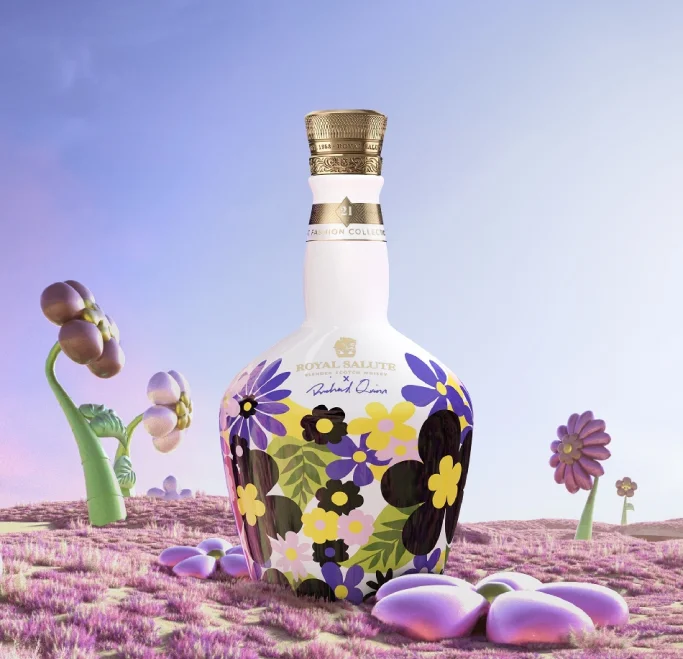  Royal Salute 21 Year Old Richard Quinn Edition II launches