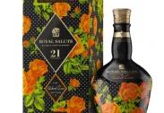Royal Salute 21YO The Richard Quinn Orange Roses Edition II (Hoa Hồng)