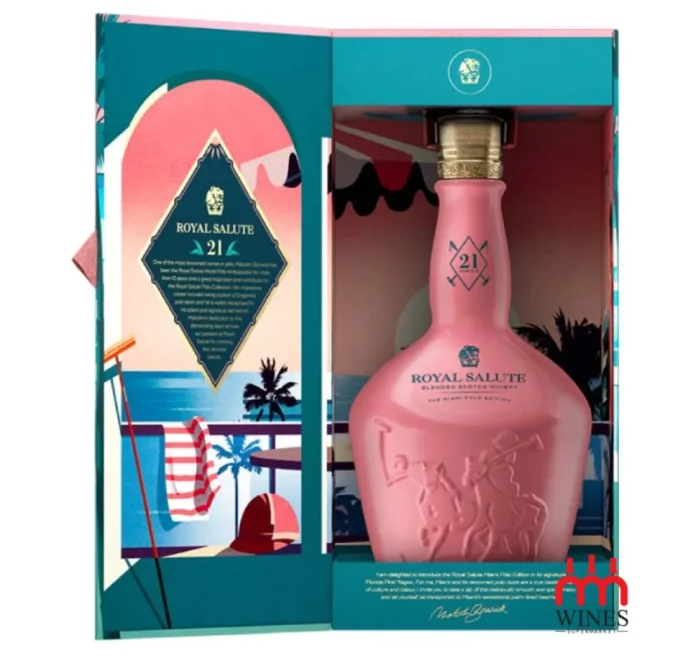 Royal Salute 21-Year-Old Miami Polo Edition 700ml