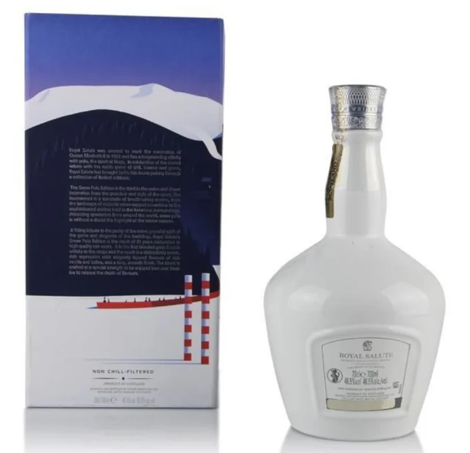 Royal Salute 21 years old Limited Snow Polo Edition