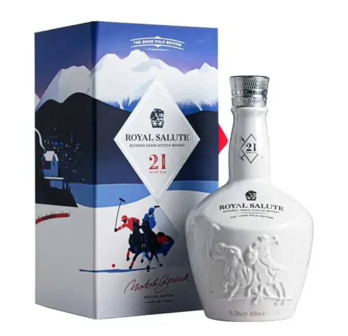 Royal Salute 21 years old Limited Snow Polo Edition