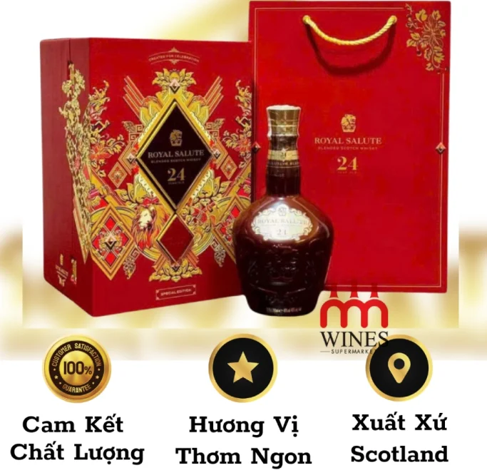 Royal Salute 24YO Exclusive Blend Gift Box