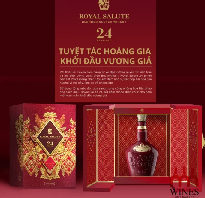 Royal Salute 24YO Exclusive Blend Gift Box