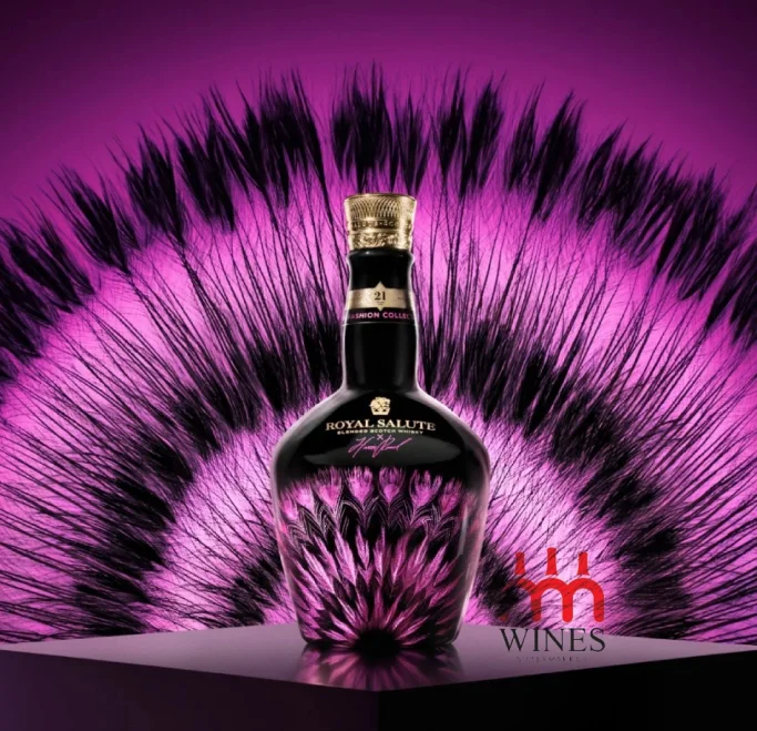 Royal Salute 21 Harris Reeded Fuchsia