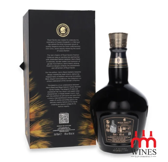 Royal Salutes 21 Harris Reeded Gold (màu vàng)