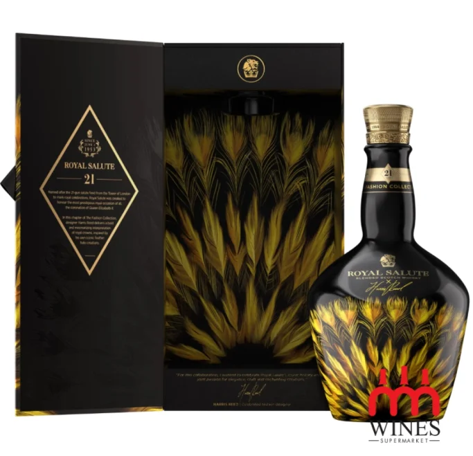 Royal Salutes 21 Harris Reeded Gold (màu vàng)
