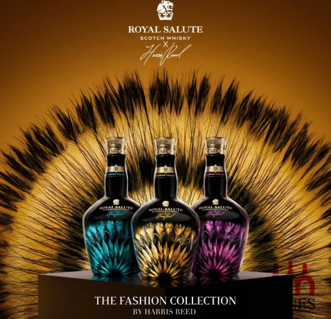 Royal Salutes 21 Harris Reeded Gold (màu vàng)
