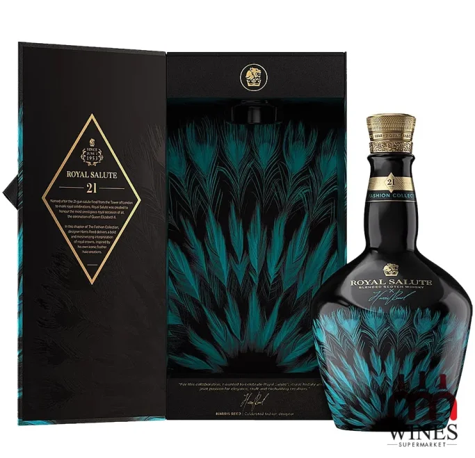 Royal Salute 21 Years Old Harris Reed Edition (Màu Xanh)