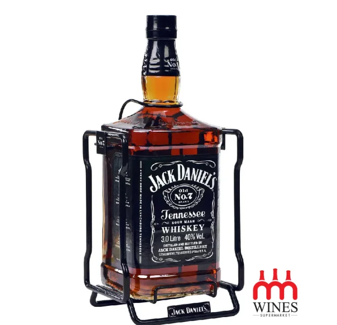 Jack Daniel's No.7 Whiskey 3Litre (Kèm kệ)