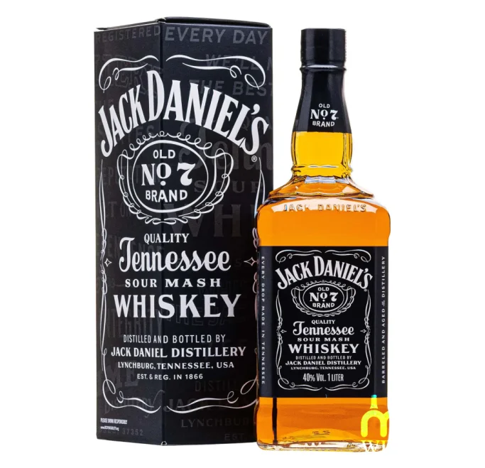 Jack Daniel's Old No 7 Tennessee Whiskey 1Litre