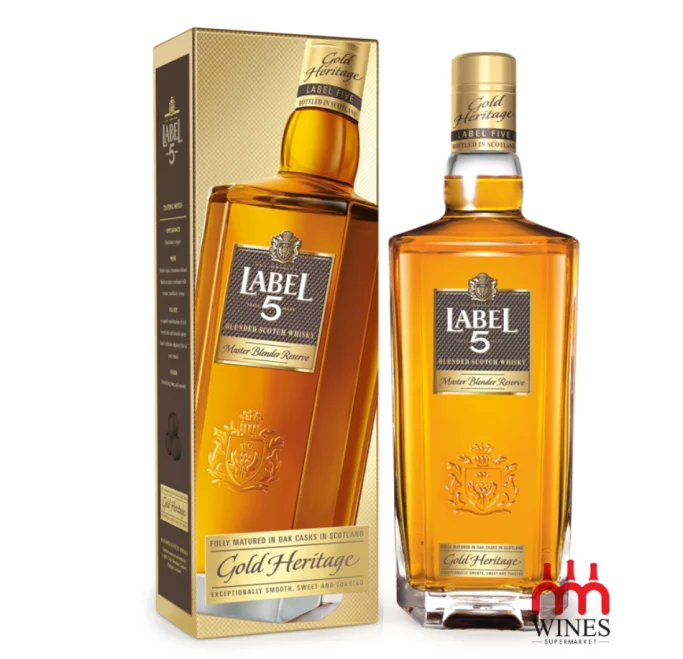 Label 5 Gold Blended Scotch Whisky 700ML