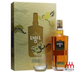 Label 5 Gold Blended Scotch Whisky GIFT BOX