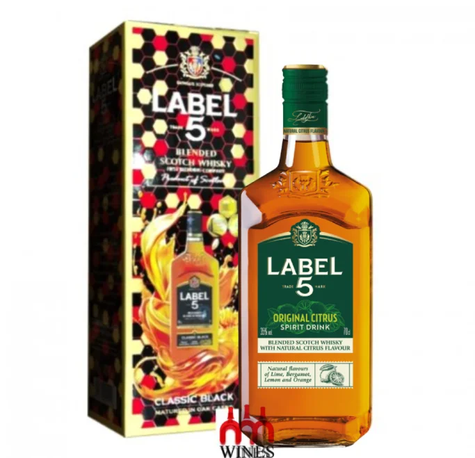 Label 5 Citrus Flavour 700ml