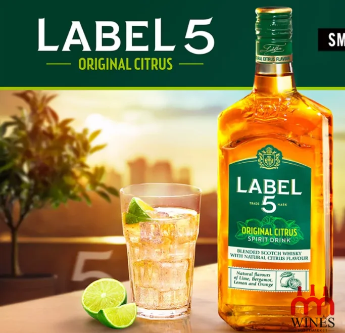 Label 5 Citrus Flavour 700ml
