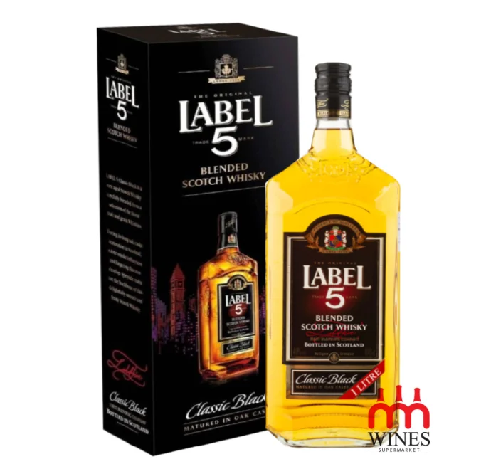 Label 5 Classic Black 1000ml