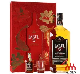 Label 5 Classic Black Gift box 1000ml