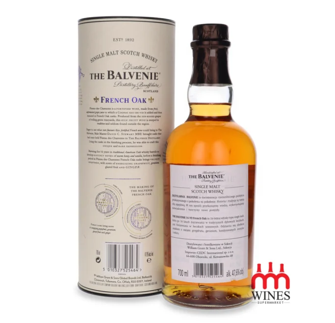 THE BALVENIE FRENCH OAK AGED 16 YEARS