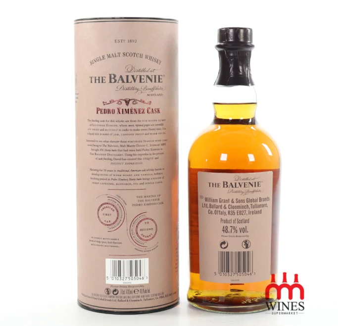 The Balvenie Pedro Ximenez Cask 18YO 