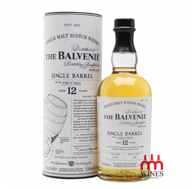 THE BALVENIE SINGLE BARREL 12 YEARS