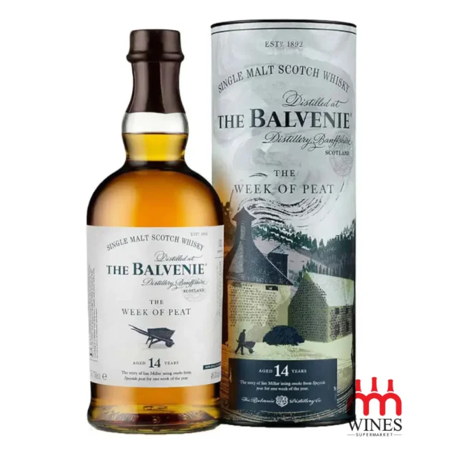 THE BALVENIE THE WEEK OF PEAT AGED 14 YEARS