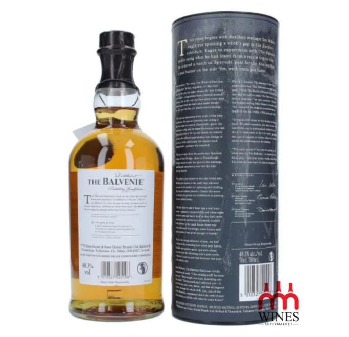 THE BALVENIE THE WEEK OF PEAT AGED 14 YEARS