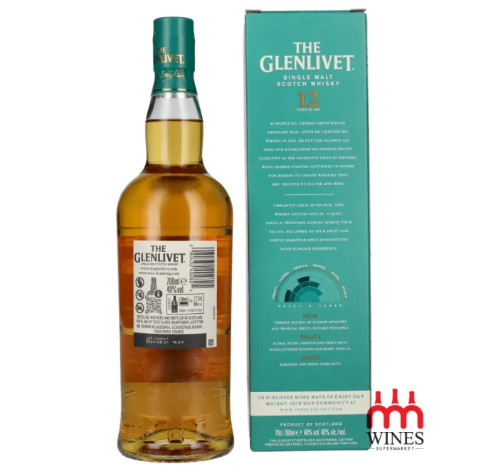 The GLENLIVET 12YO DOUBLE OAK