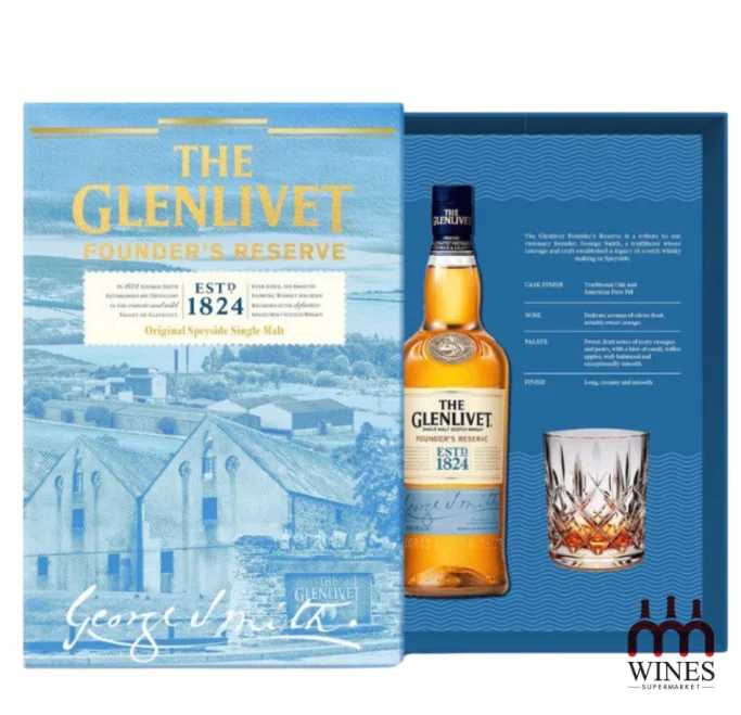 The Glenlivet 1824 Founder's Reserve Gift Box