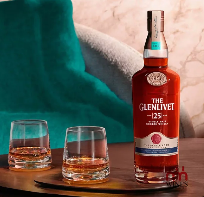 THE GLENLIVET 25YO THE SAMPLE ROOM DOUBLE OAK FINISH