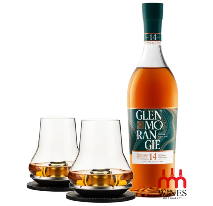 The GLENMORANGIE THE QUINTA RUBAN 14YO