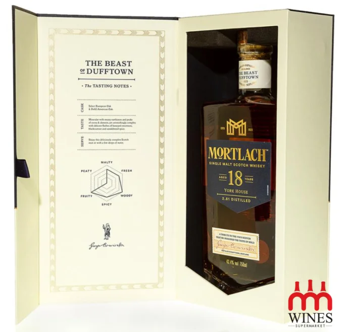 Mortlach 18 YO YORK HOUSE