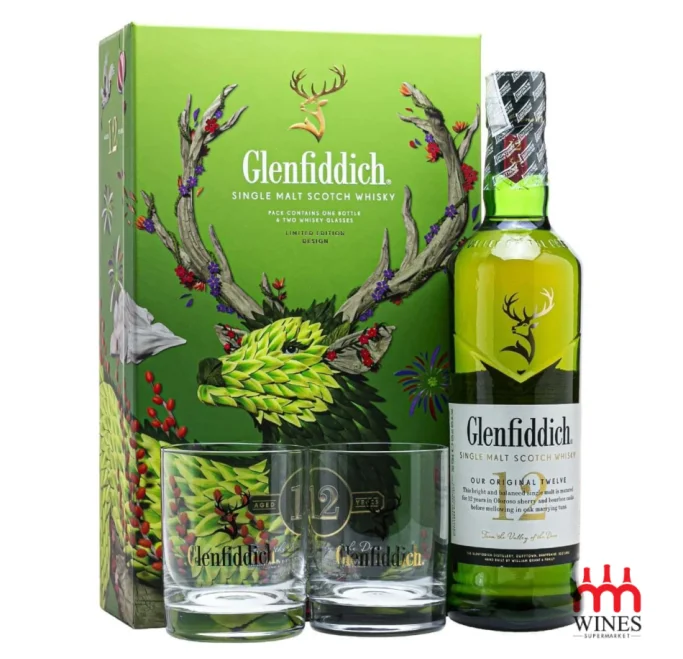 Glenfiddich 12 years old Gift box