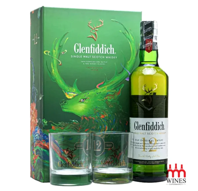 Glenfiddich 12 years old Gift box