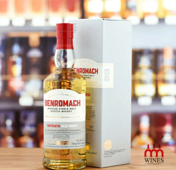 Benromach Speyside Peat Smoke Boubourn 2014