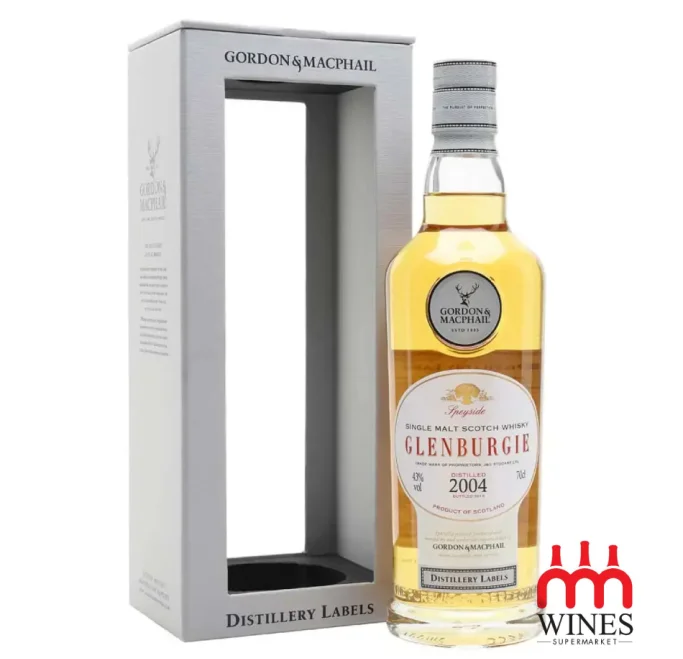 G&M Distillery Label Glenburgie 2004