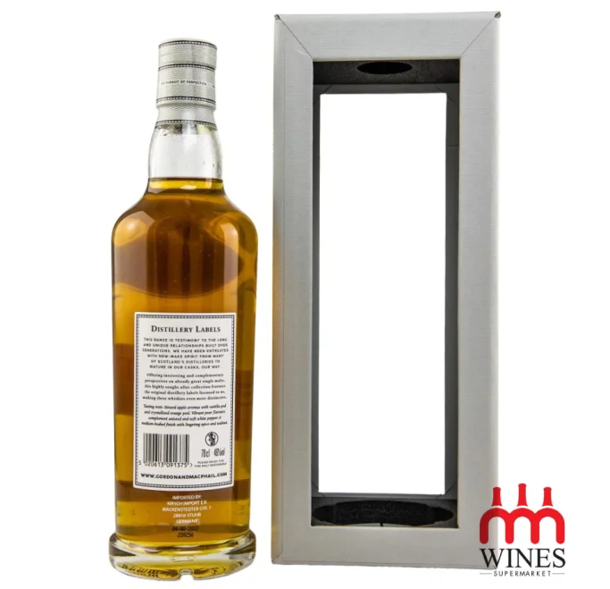 G&M Distillery Label Glentaucher 2008